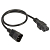 Кабель питания IEC320 C13 - IEC320 C14 1.8 м сечение 3х1.5кв.мм DKC R5CORD3418