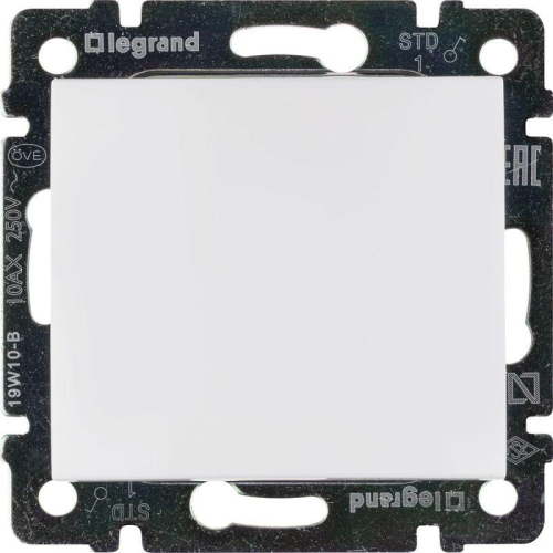 Выключатель 1-кл. СП Valena 10А IP31 250В механизм бел. IEK 774401
