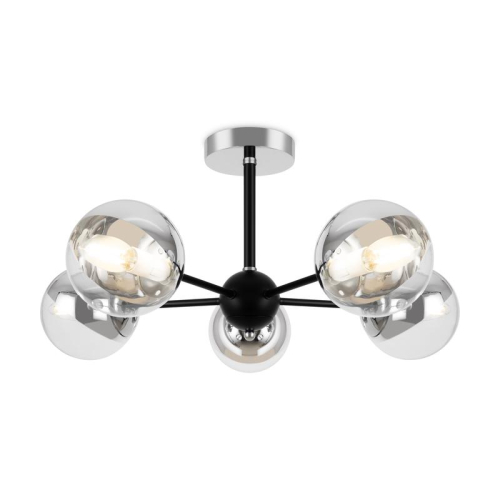 Светильник Sonnet 40Вт E14х5 IP20 подвесной Freya FR5271PL-05B