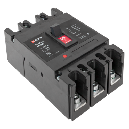 Выключатель автоматический 3п 200А 25кА LS250 ProPact EKF mccb-250-25-3-200-ls