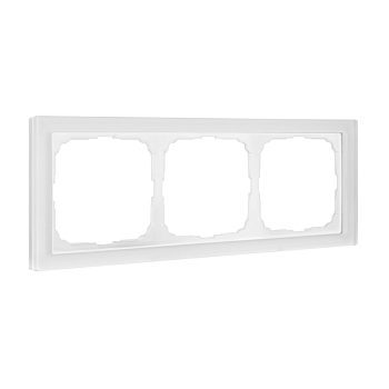 Рамка 3-м ArtGallery Pure матов. органич. стекло бел. SE GAL330103