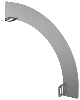 Разделитель для лотка H=50мм угла вертикал. внешнего 90град IEK CRP40-0-90-050