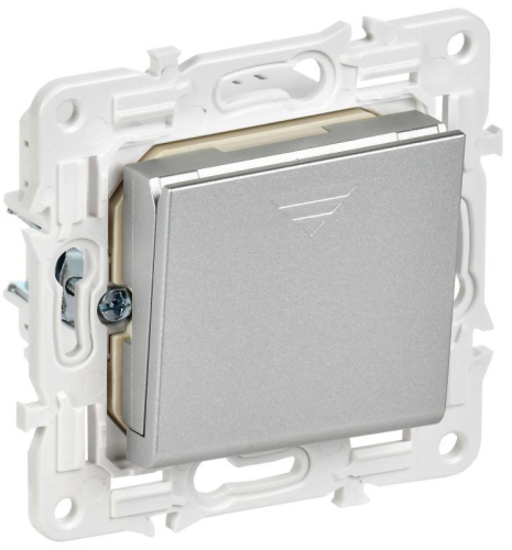 Выключатель карточный SKANDY 30А SK-V15S серебр. IEK SK-V11-0-10-K23