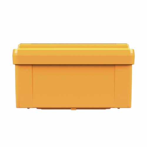 Коробка ответвительная FS 100х100х50мм 5р 450В 20А 10кв.мм с гладкими стенками и клеммн. IP56 пластик. DKC FSB10510