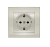 Розетка 1-м СП Бриллиант 16А IP20 с заземл. сл. кость UNIVersal 7948844