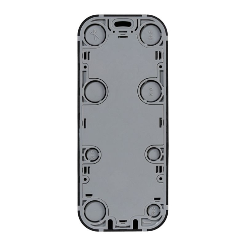 Розетка 3-м ОП Quteo 16А IP20 250В 3х2P+E с заземл. защ. шторки черн. матов. IEK 782473