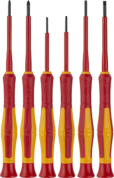 Набор отверток диэлектрических прецизионных NHT-Otd04-H6 (6шт) Navigator 95271