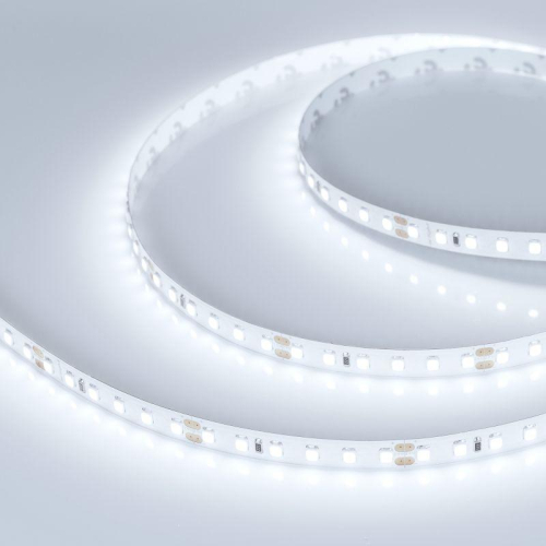 Лента светодиодная RT-A120-8mm 24V White 6000К 2835 9.6Вт/м IP20 (уп.5м) Arlight 010347(2)